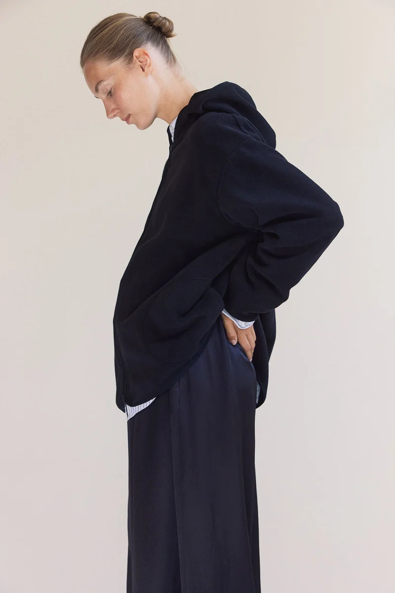 H&M MAMA Before &amp; After babywearing fleece jacket