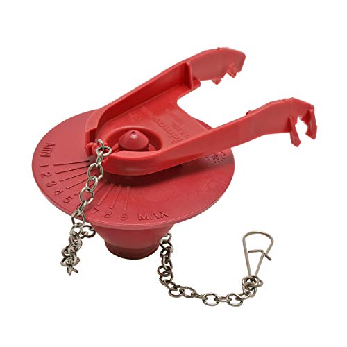 Fluidmaster 400ARHRFCS Universal High Performance PerforMAX Toilet Fill Valve, 2-Inch Flapper and CLICK SEAL 12-Inch Toilet Connector Repair Kit - Image 3