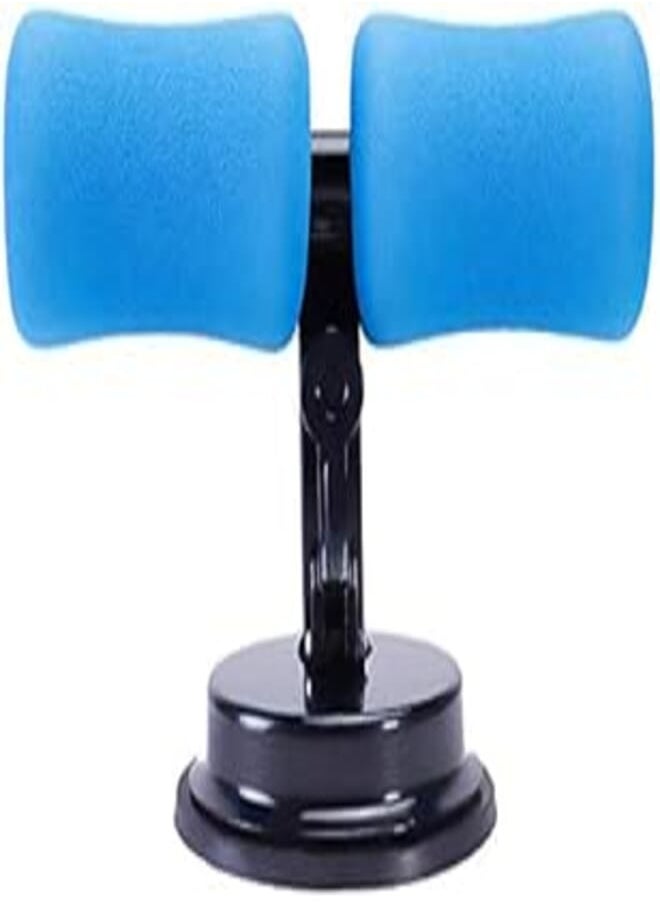 OR Suction Cup Sit-Up Abdominal Core Trainer Home Portable Roll Belly Movement Assistive Device Adjustable Sit-Up Equipment Suitable for Push-Ups Sitting Posture Muscle Training and Body Stretching,Blue 