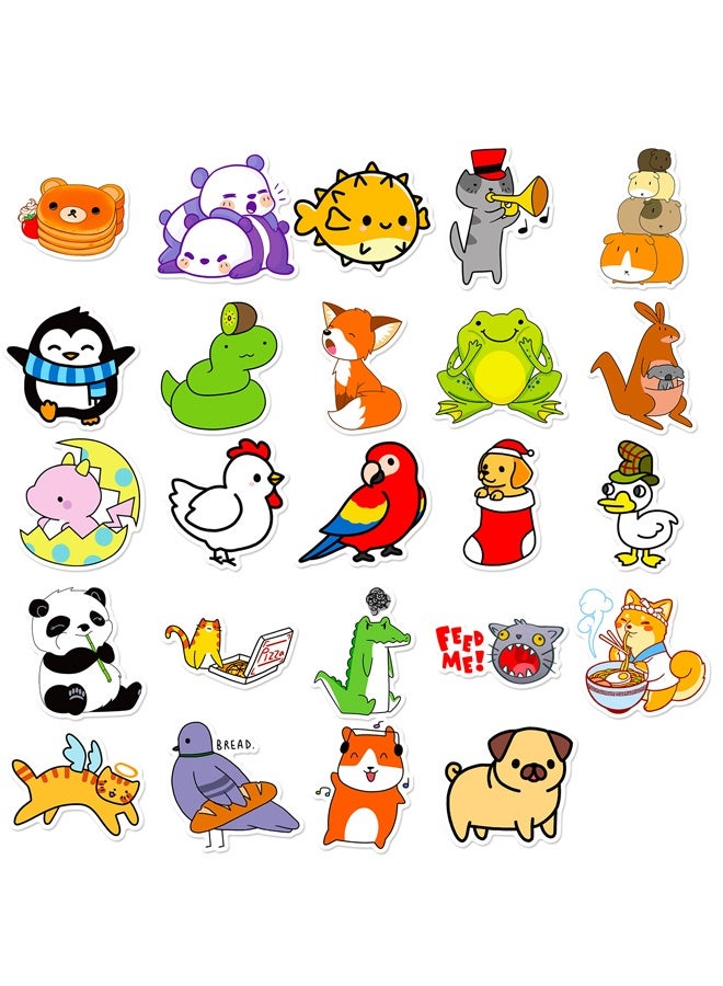 هالامودو 50 جهاز كمبيوتر شخصي ملصقات الحيوانات للأطفال, ملصقات زجاجة المياه لطيف للأطفال مقاوم للماء, فينيل الكمبيوتر المحمول طفل ملصقات حزمة, جوائز الفصول الدراسية للأطفال لطلاب الابتدائية - Image 4