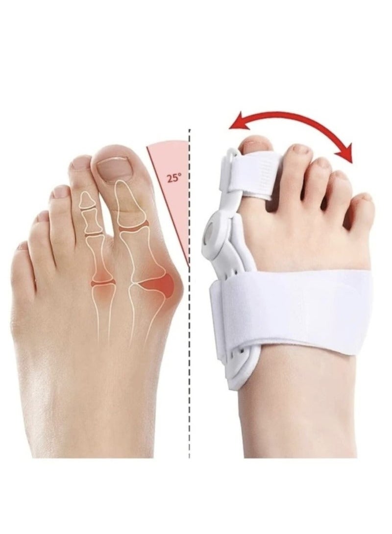 Bunion Splint Orthopedic Big Toe Straightener Non-Surgical Hallux Valgus Corrector for Men and Women - Image 1