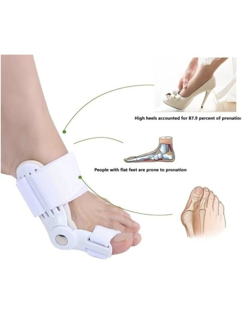 Bunion Splint Orthopedic Big Toe Straightener Non-Surgical Hallux Valgus Corrector for Men and Women - Image 2