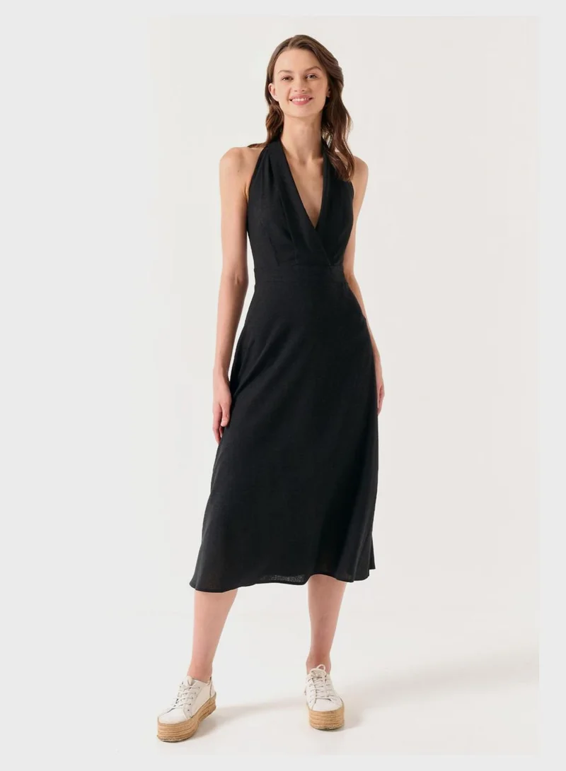 Jimmy Key Halter Neck Dress