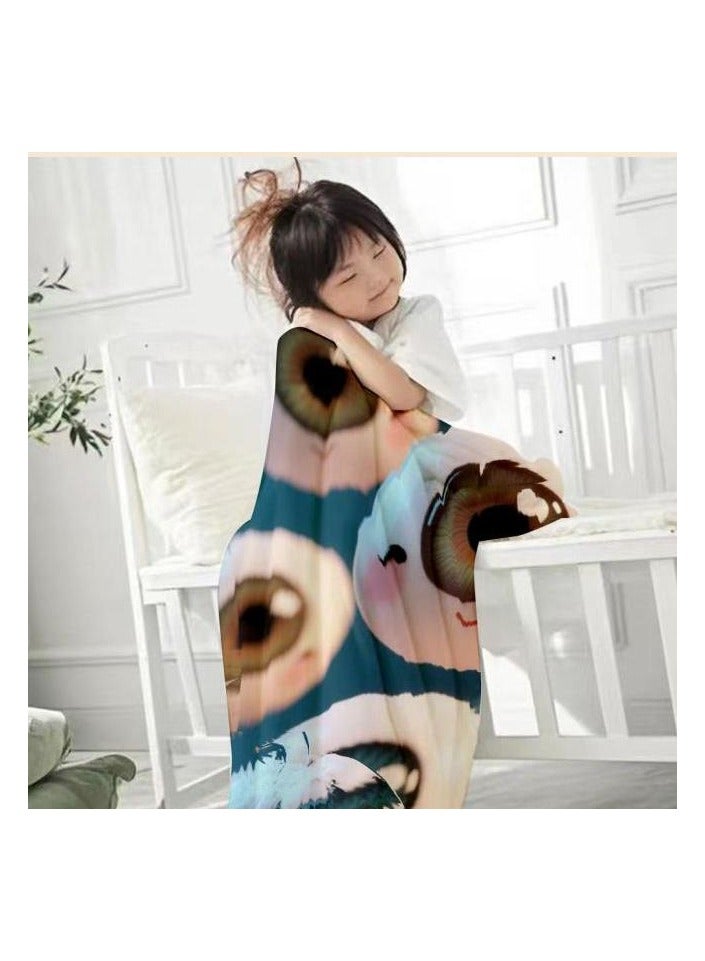 عام بطانية رقيقة من الفانيلا (دافئة ومريحة، ومناسبة للنوم واستخدام الألعاب وإزالة الغبار ومقاومة للرمل) 150 سم * 200 سم - 194 - Image 4