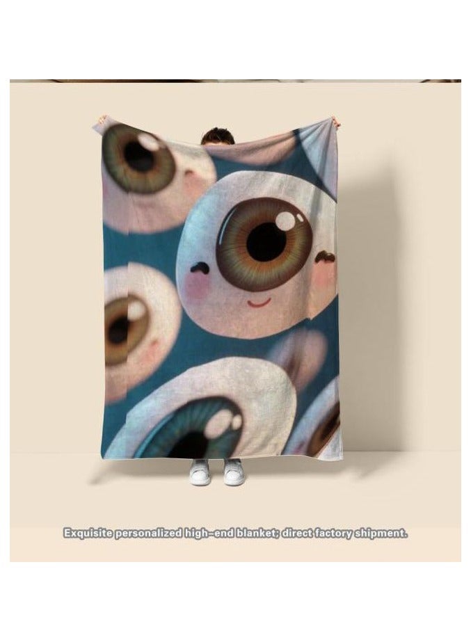 عام بطانية رقيقة من الفانيلا (دافئة ومريحة، ومناسبة للنوم واستخدام الألعاب وإزالة الغبار ومقاومة للرمل) 150 سم * 200 سم - 194 - Image 5