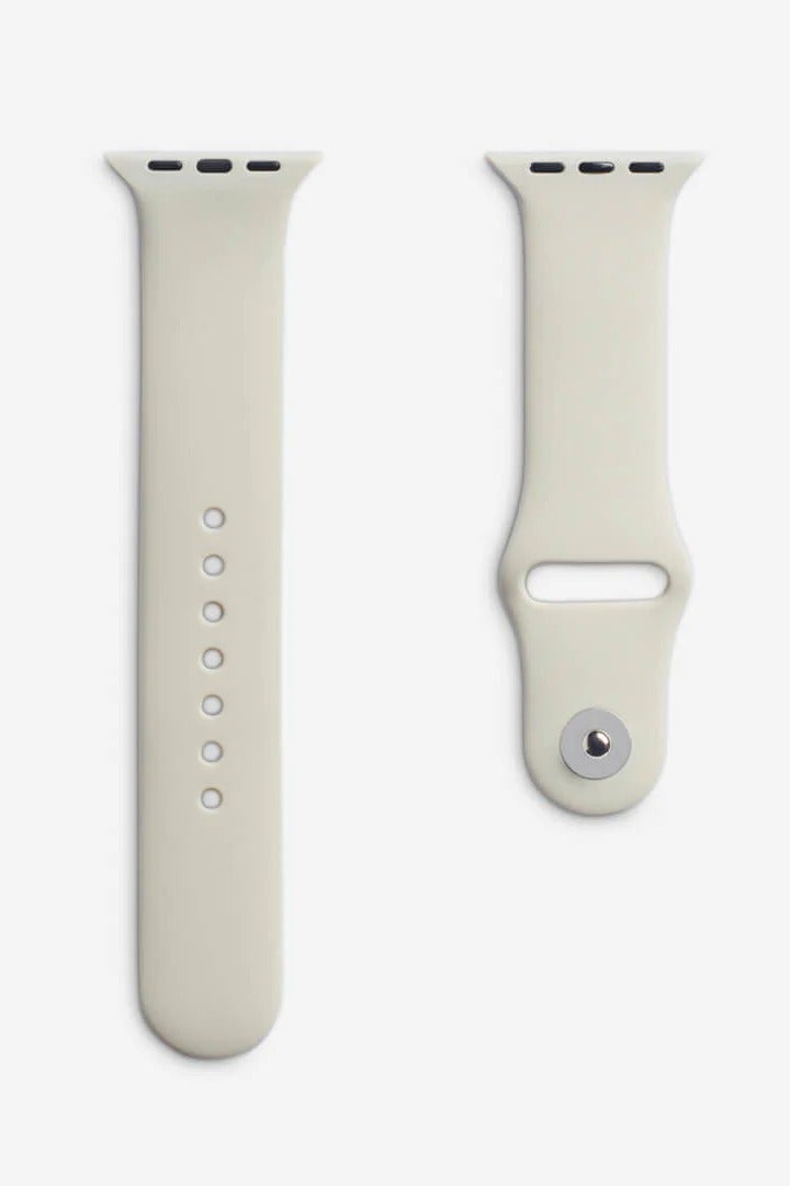 حزام من السيليكون الناعم مصنوع من مادة TPU متوافق مع ساعة Apple مقاس 38/40/41/42 ملم - Image 1