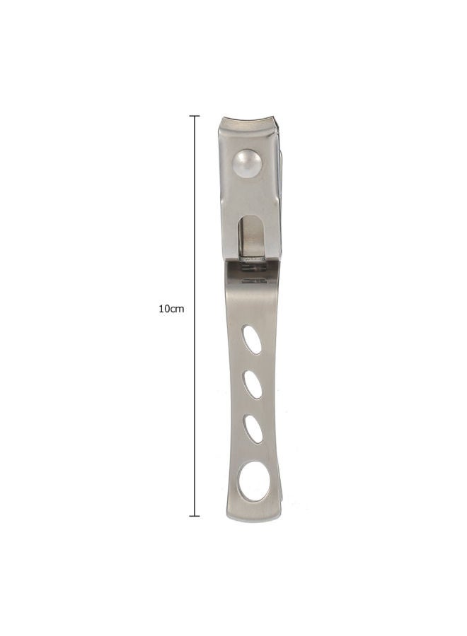 NIBEMINENT Stainless Steel Nail Clipper Silver - Image 3