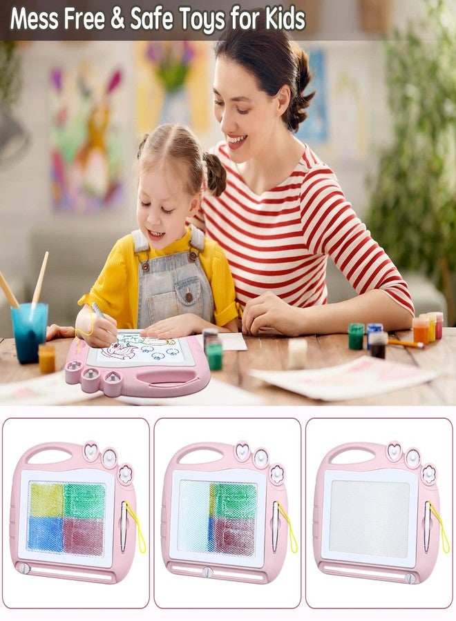 AiTuiTui Magnetic Drawing Board Toddler Toys for Girl Gifts, Erasable Doodle Sketching Writing Pad Travel Games for Kids in Car, Early Education Learning Skill Development Toys for Toddlers - Image 5