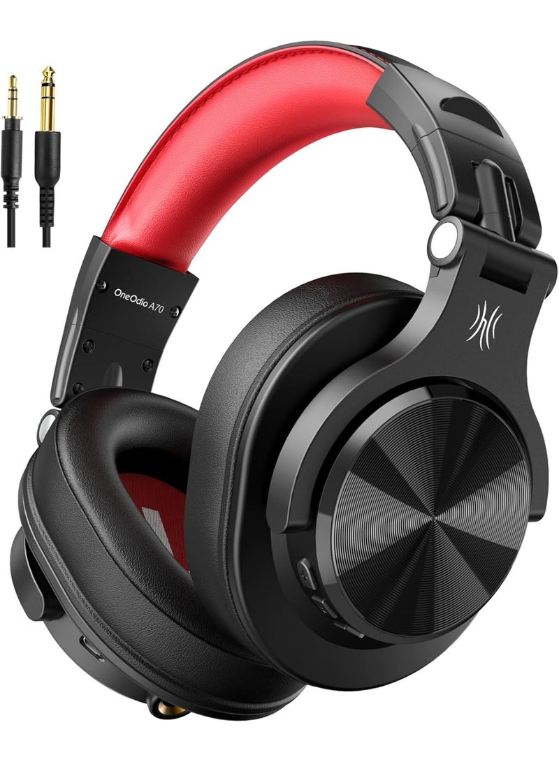 OneOdio Bluetooth Over-Ear Studio Headphones - Foldable Wired and Wireless Professional Monitor Recording Headphones with Shareport & Stereo Sound for Electric Drums, Piano, Guitar & Amp - Image 1