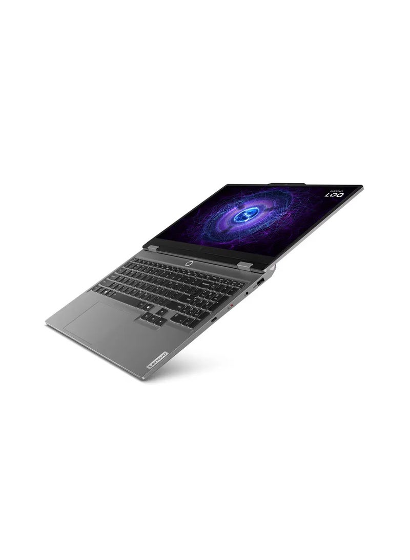 لينوفو لابتوب ألعاب LOQ 15IRX9 إنتل Ci7-13650HX 16GB RAM 512GB SSD RTX 4050 6GB 15.6" FHD 144Hz G-SYNC DOS لون رمادي لونا "83DV008PED" - Image 1