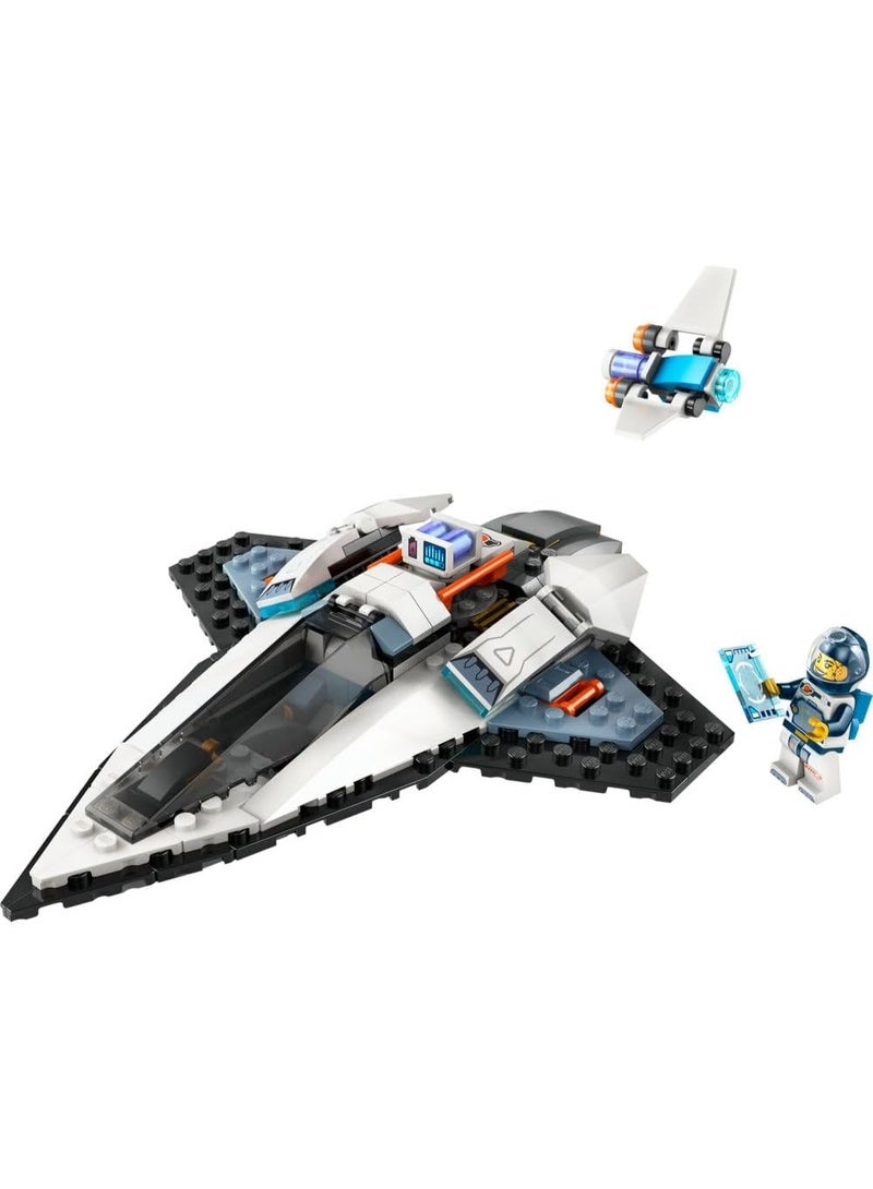 LEGO City 60430 Interstellar Spaceship Toy for Kids, Fun Gift for Kids Ages 6+ and Loving Creative Play, Building Set Featuring Spaceship Model and Astronaut Mini Figure City 60430 Interstellar Spaceship Toy for Kids, Fun Gift for Kids Ages 6+ and Loving Creative Play, Building Set Featuring Spaceship Model and Astronaut Mini Figure - Image 3
