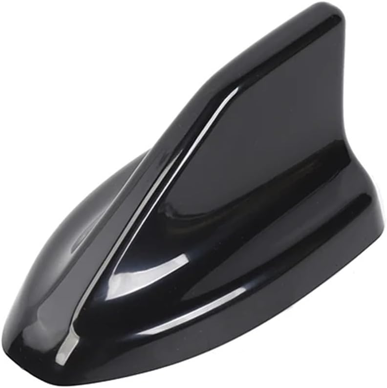 Black Shark Fin Antenna Cover For Ford Mustang 2024 Up Exterior Roof Radio Signal Base Trim - Image 1