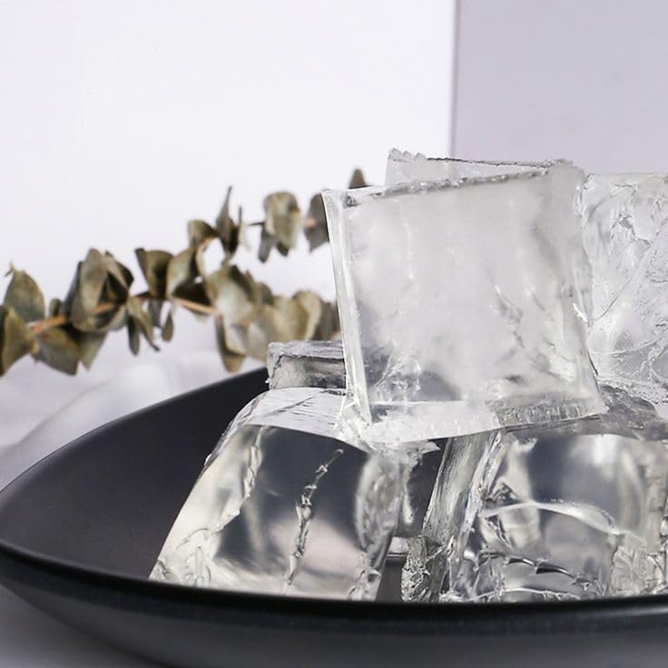 La Jarden Pure Transparent Gel Wax CrystalClear Jelly for Candle Making for Container Jar Candle Glass Candle Easily Filled in Tealight Cups DIY Designer Cold Coffee Candle Making 250 Grams