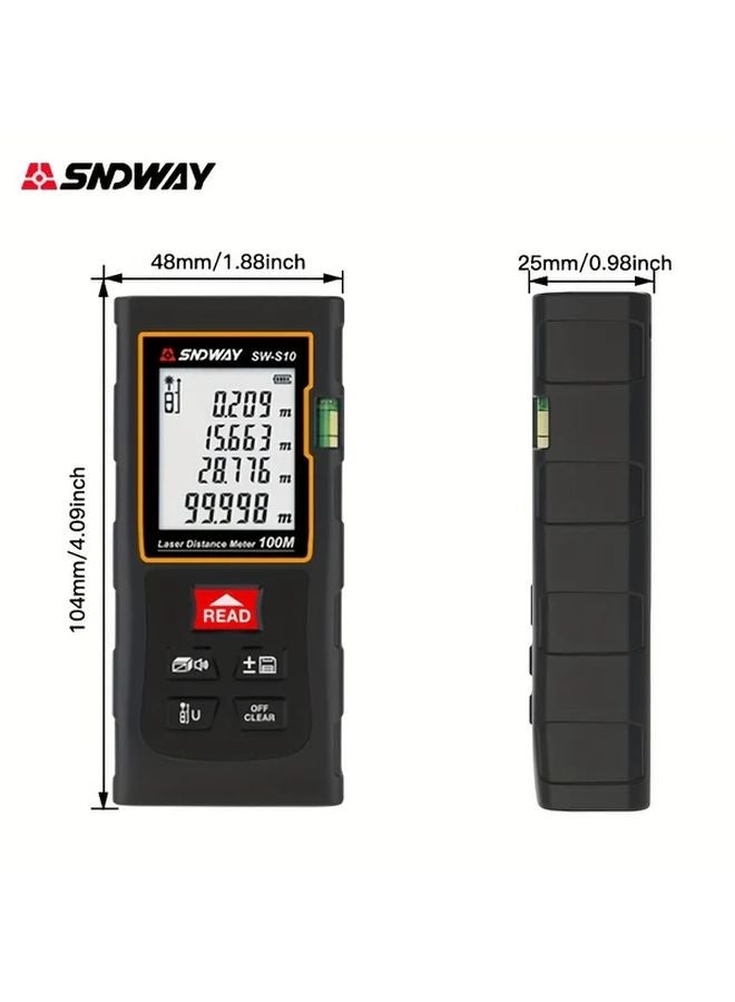 SNDWAY Laser Rangefinder Digital Distance Meter 40m 131.23ft Measuring Range - Image 4