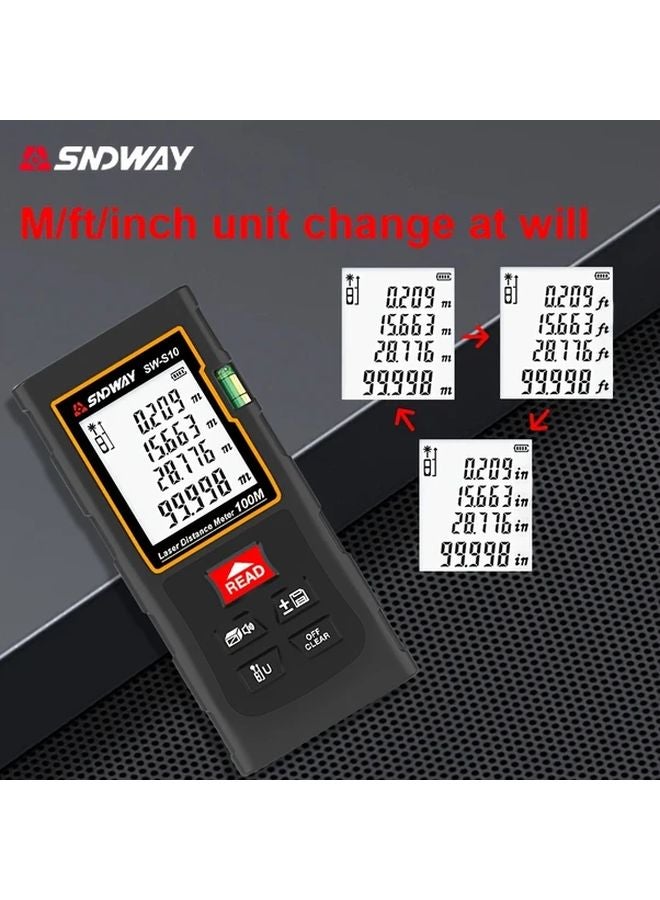 SNDWAY Laser Rangefinder Digital Distance Meter 40m 131.23ft Measuring Range - Image 5