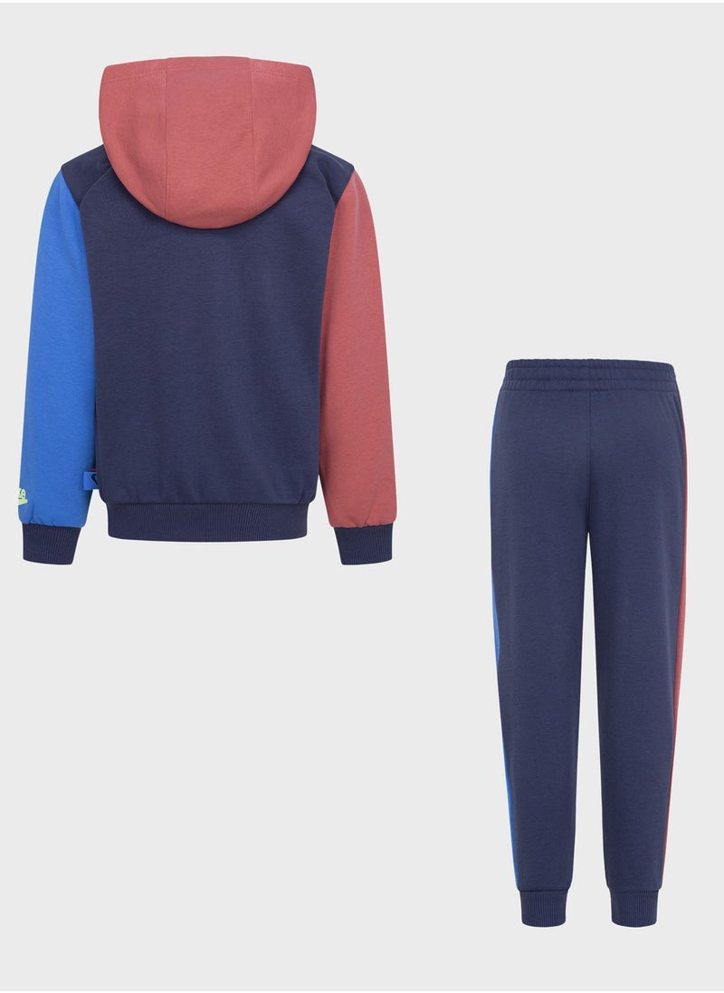 Nike - Kids Colourblock Tracksuit - Image 1