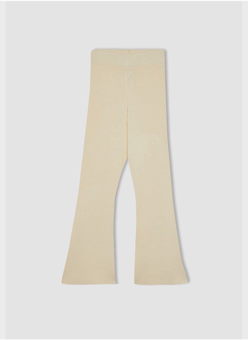 DeFacto - Kids Essential Flared Leggings - Image 1