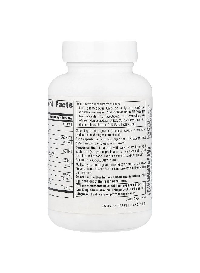 Source Naturals Source Naturals, Daily Essential Enzymes®, 500 mg, 120 Capsules  - Image 3