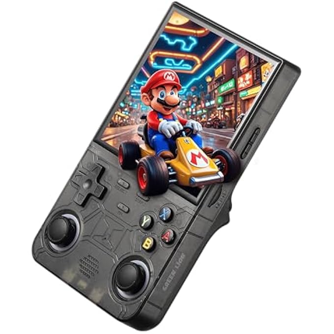 GP ULTRA 4 GAMING CONSOLE, 3000MAH BATTERY, 7H PLAY TIME, 4" IPS HD SCREEN, 1GB RAM & 8GB ROM, WI-FI 2.4, 64 GB TF CARD (SUPPORT UP TO 256GB), HDMI, HANDHELD CONSOLE WITH 15000 GAMES - Image 1