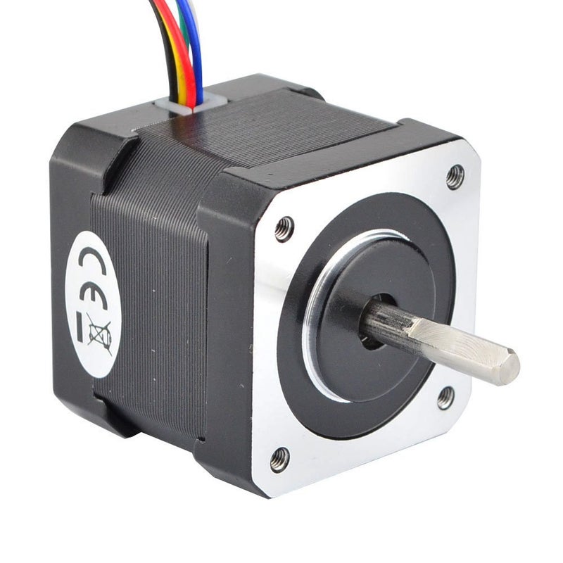 STEPPERONLINE Unipolar Nema 17 Stepper 0.4A 37oz.in/26Ncm 12V Stepper Motor DIY CNC - Image 4