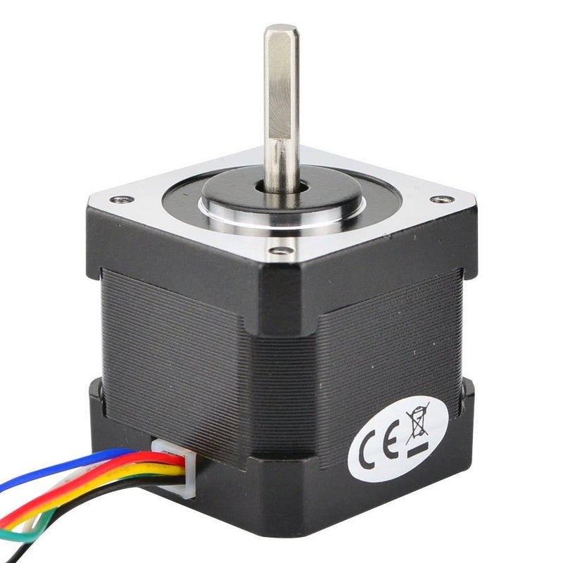 STEPPERONLINE Unipolar Nema 17 Stepper 0.4A 37oz.in/26Ncm 12V Stepper Motor DIY CNC - Image 2