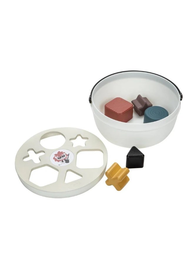 تيني لاف لعبة دلو فرز الأشكال من تيني لوف روكرز | أحجية أشكال من 7 قطع للأطفال الصغار من عمر 12 شهرًا فأكثر | تعزز المهارات الحركية الدقيقة والتطور المعرفي والتعرف على الألوان والأشكال - Image 3