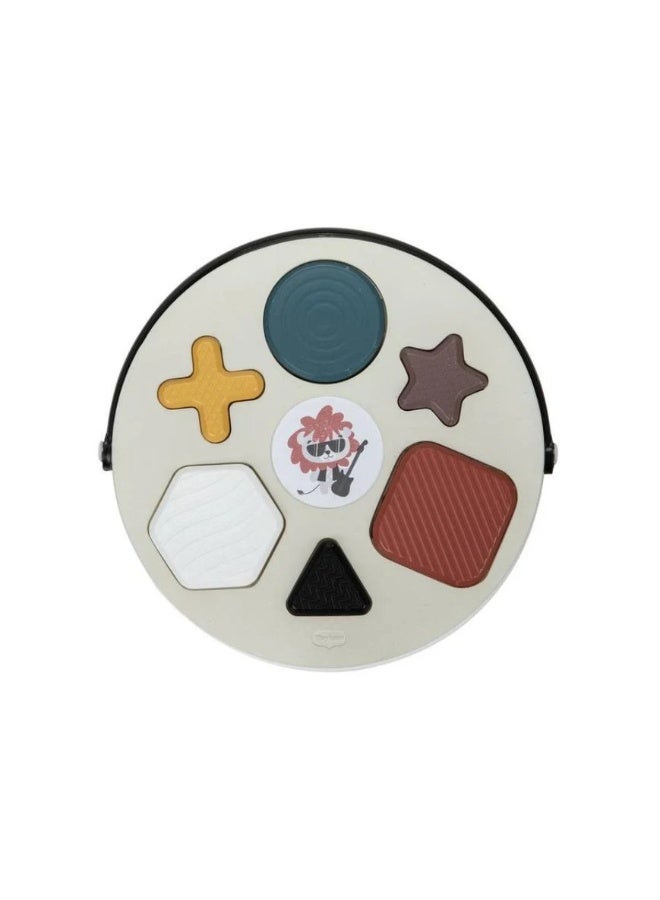 تيني لاف لعبة دلو فرز الأشكال من تيني لوف روكرز | أحجية أشكال من 7 قطع للأطفال الصغار من عمر 12 شهرًا فأكثر | تعزز المهارات الحركية الدقيقة والتطور المعرفي والتعرف على الألوان والأشكال - Image 1