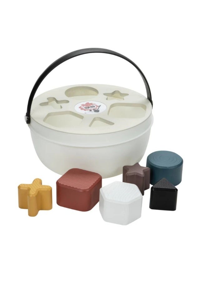 تيني لاف لعبة دلو فرز الأشكال من تيني لوف روكرز | أحجية أشكال من 7 قطع للأطفال الصغار من عمر 12 شهرًا فأكثر | تعزز المهارات الحركية الدقيقة والتطور المعرفي والتعرف على الألوان والأشكال - Image 2