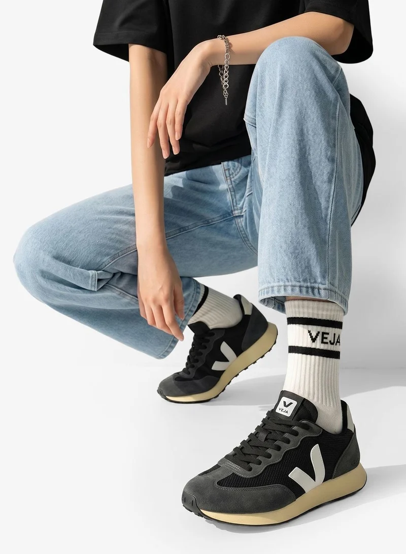 VEJA BLACK WHITE Rio Branco II Low-Top Sneakers for Women | Best Price UAE