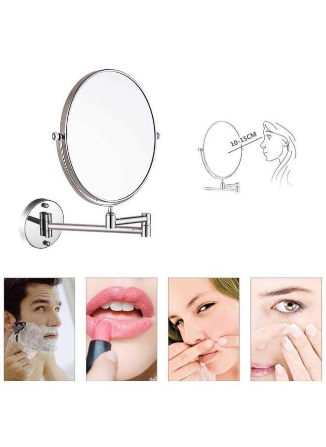 EasyLife Cosmetic  Swivel Wall Mount Makeup Mirror  - Image 3