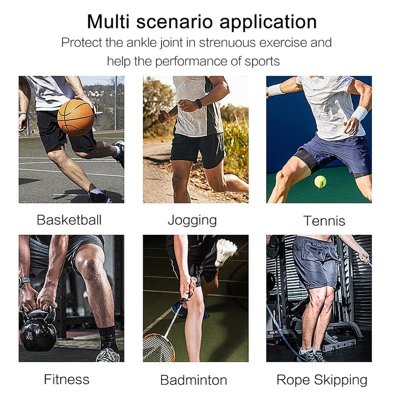 Left Foot Ankle Support Brace With Protection Board For Sports Men Women - Image 5