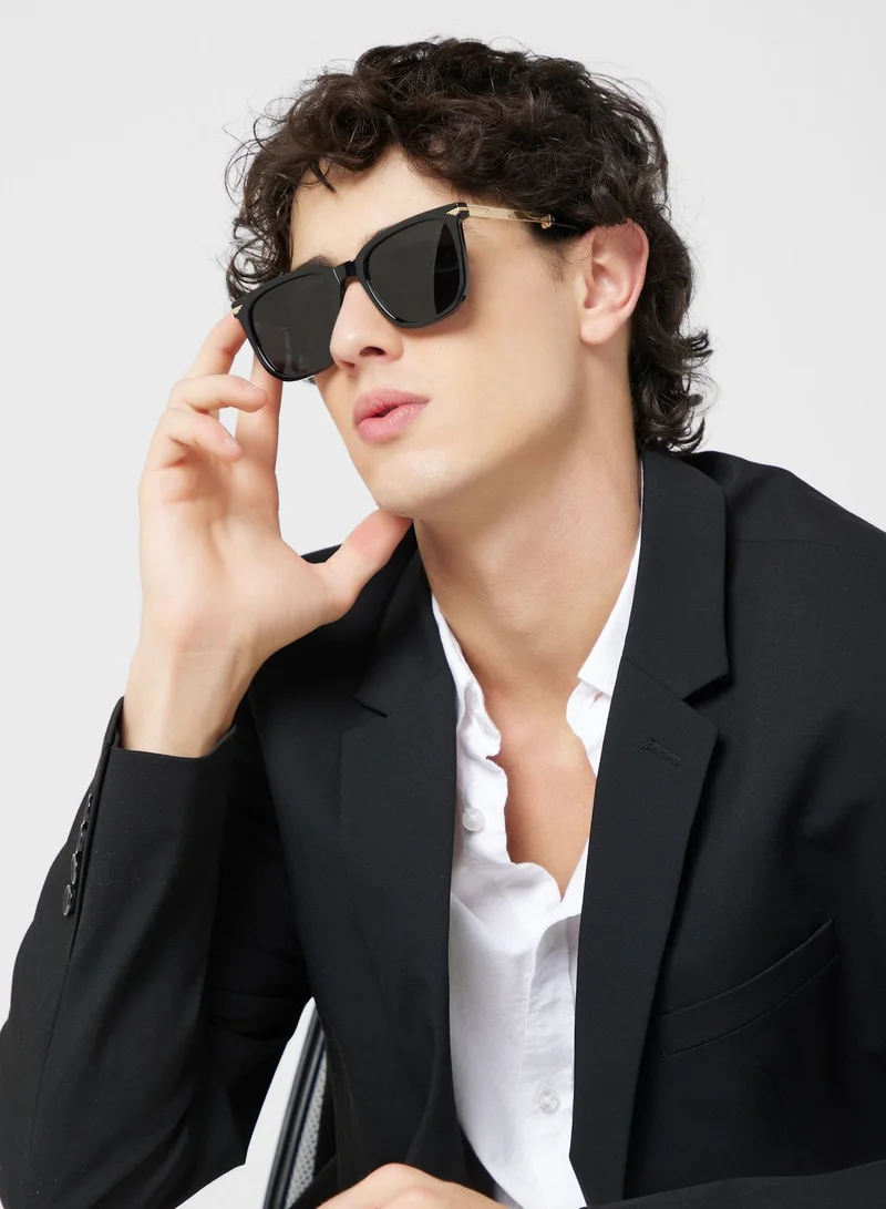 Seventy Five Polarized Lens Wayfarer Sunglasses