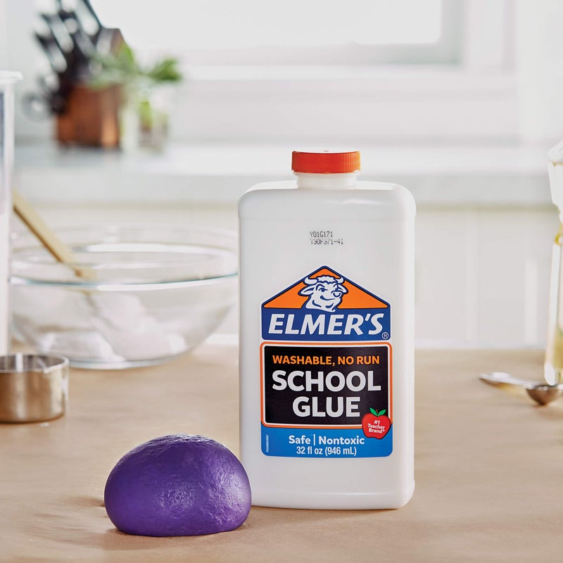 Elmer's Liquid School Glue, White, Washable, 32 Ounces - Great for Making Slime - Image 5
