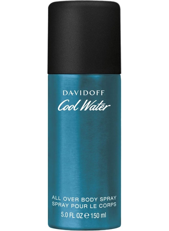 Davidoff Cool Water Body Spray 150ml - Image 4