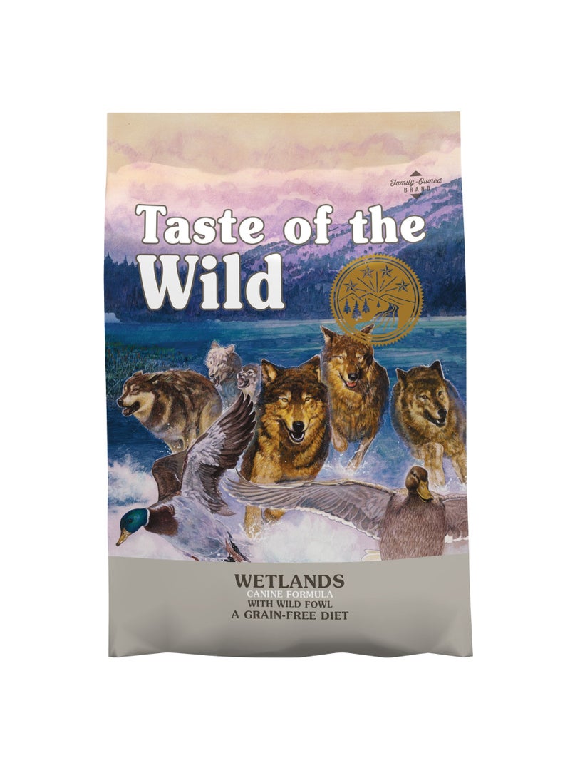 Taste of the Wild Wetlands Canine Recipe With Roasted Fowl Dog Dry Food - Image 1