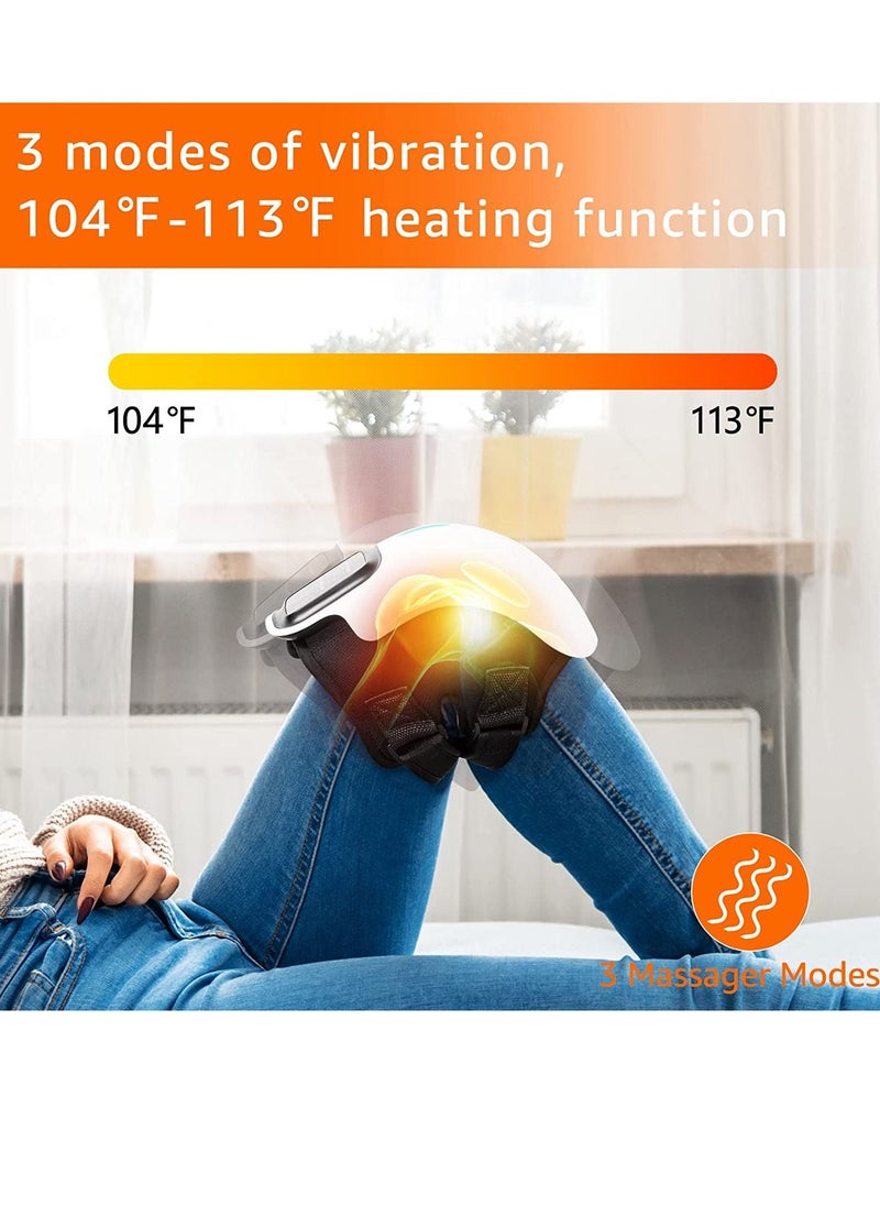 Generic - Knee Massager with Infrared Heated and Vibration, Large LED Screen Joint Warmer Massage for Reduces Knee Inflammation, Swelling, Stiffness - Image 1