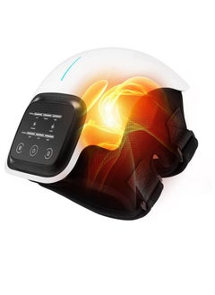 Knee Massager with Infrared Heated and Vibration, Large LED Screen Joint Warmer Massage for Reduces Knee Inflammation, Swelling, Stiffness