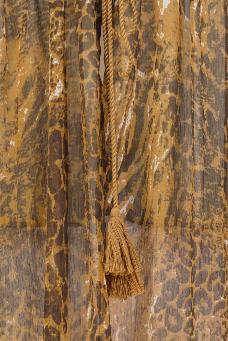 Willow & Whistle تغطية كيمونو بنقشة حيوانات للنساء، متعددة الألوان - Image 5