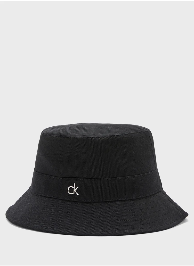 CALVIN KLEIN Monogram Reversible Bucket Hat