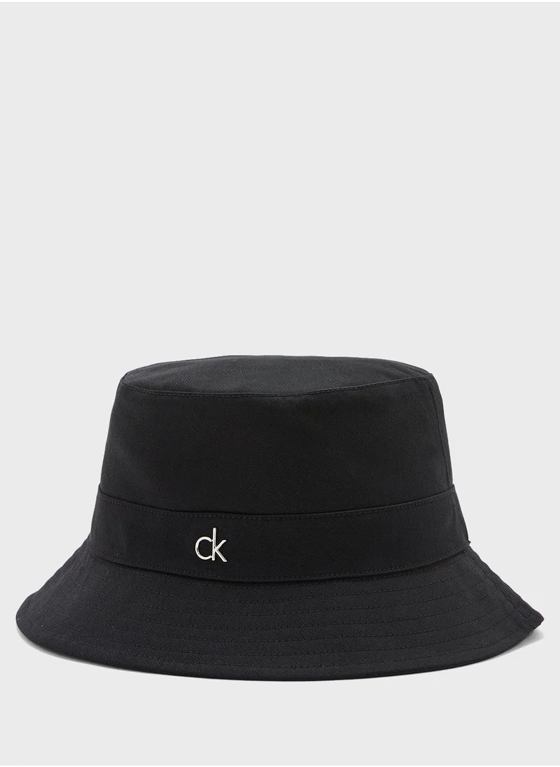 CALVIN KLEIN Monogram Reversible Bucket Hat