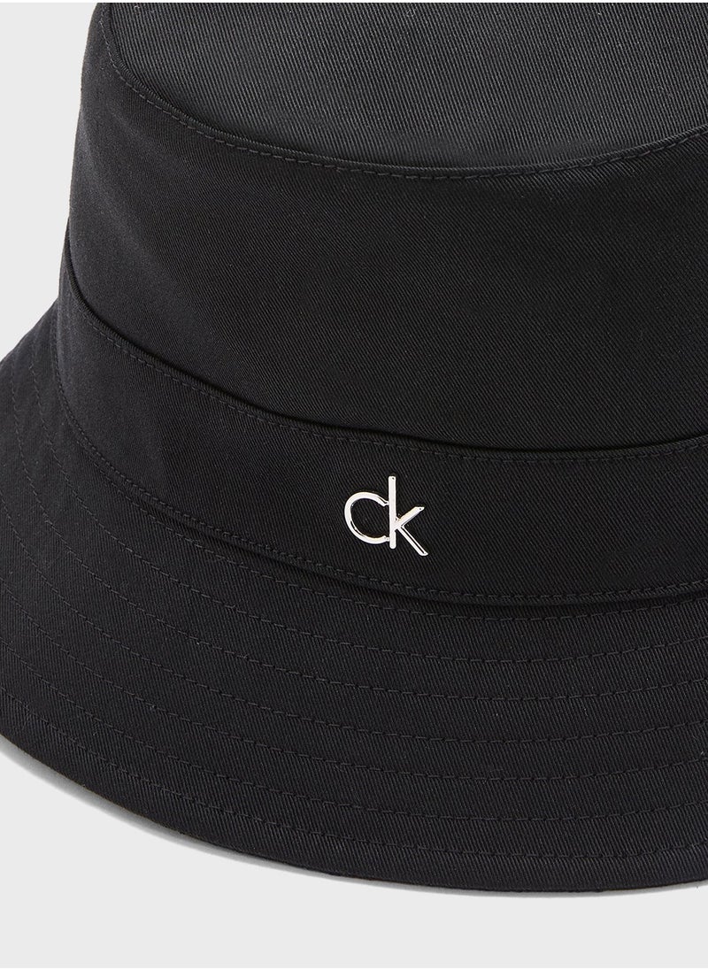 CALVIN KLEIN Monogram Reversible Bucket Hat  - Image 4