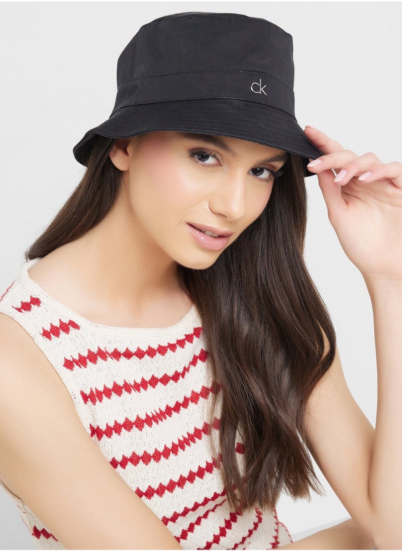 CALVIN KLEIN Monogram Reversible Bucket Hat  - Image 1