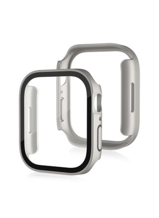 Hard PC Case for Apple Watch Case 41mm Series 8/ 7/9 with Tempered Glass Screen Protector, Full Hard Ultra-Thin Scratch Resistant Bumper Protective Cover 41MM - pzsku/ZC3F652D9E2A7B9C98391Z/45/_/1700640240/4dd83cc0-d9a4-494c-a0fb-634689ac07b8
