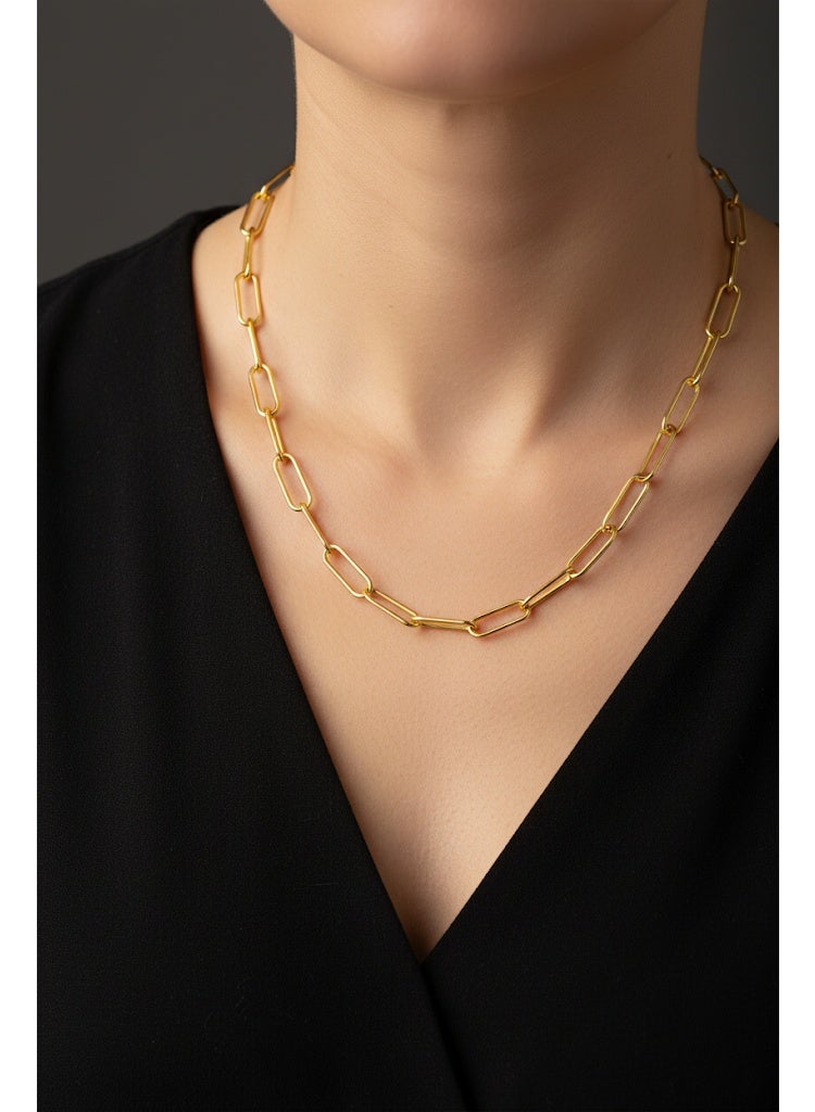 فلافي سلسلة حريمي بحلقات متداخلة من الستانلس ستيل – تصميم أنيق - Image 1