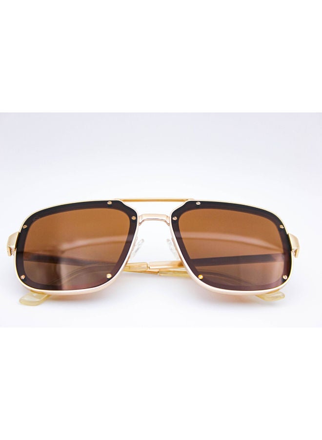 PRIVÉ REVAUX Full Rim Aviator Sunglasses 206871AOZ5870 - Image 3