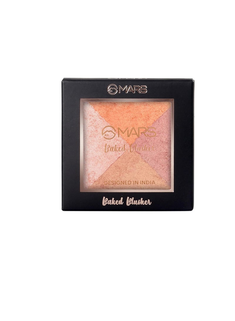 Mars Baked Highlighter Glow Illuminating Blusher  7.5g  HL16 02 - Image 4
