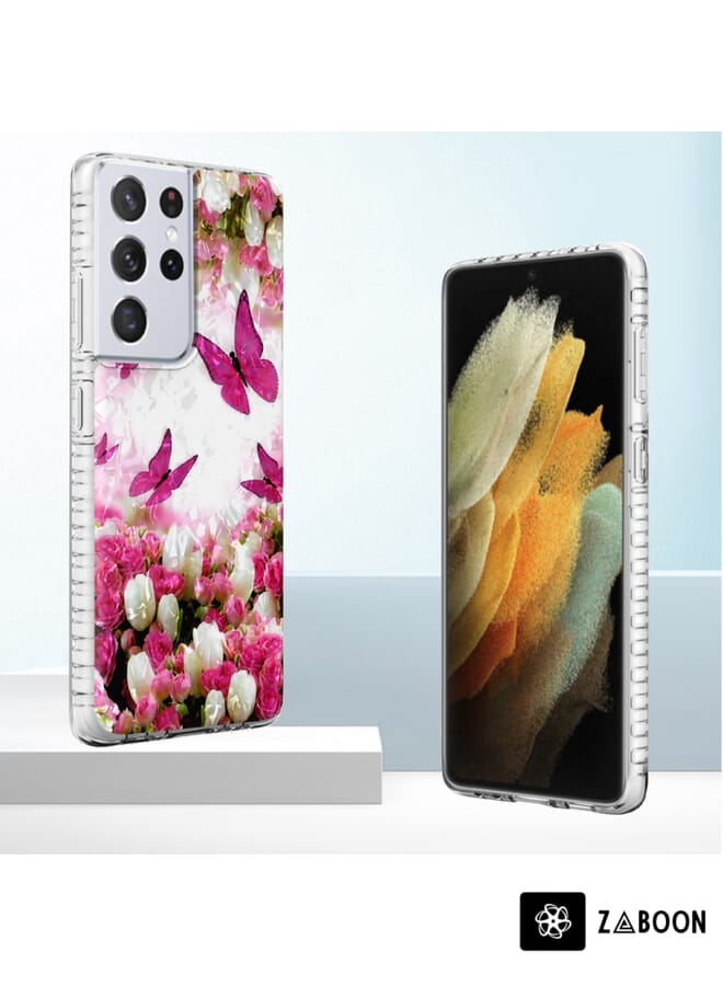 Zaboon Protective Case Cover For Samsung Galaxy S21 Ultra 5G 2.0mm Airbag Shockproof TPU - Image 3