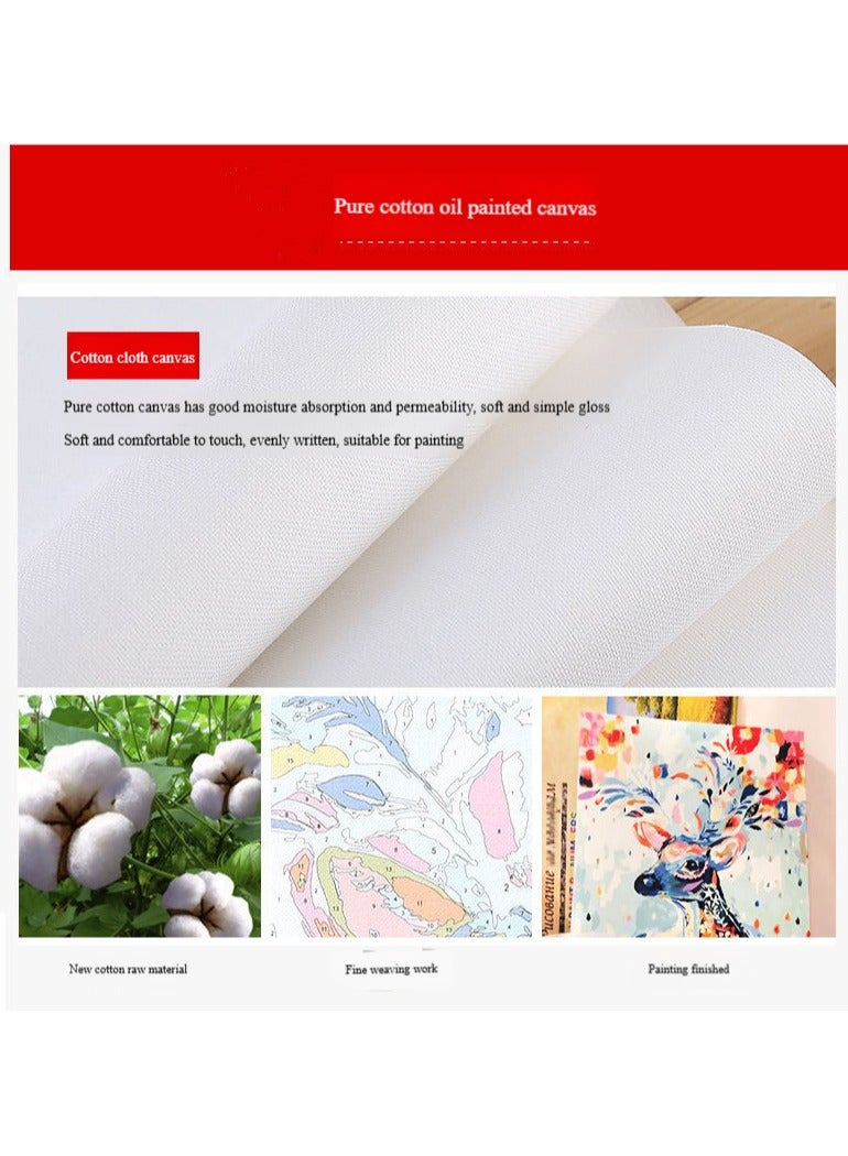 Anna DIY Cartoon Anime Hand-Painted Coloring Oil Painting Decoration - Image 5