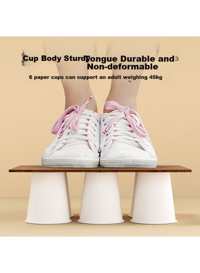 Sodolike Disposable Paper Cups 210ml*1000, Thick Cups Without Printing, Water Cups In Bulk, For Home, Office, And Business Use - Image 3