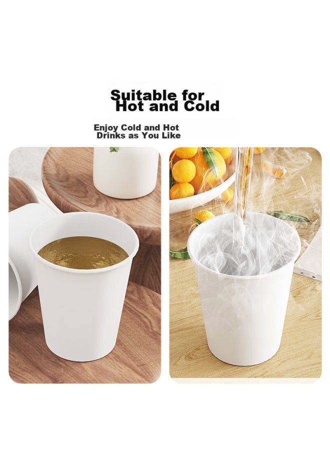 Sodolike Disposable Paper Cups 210ml*1000, Thick Cups Without Printing, Water Cups In Bulk, For Home, Office, And Business Use - Image 2